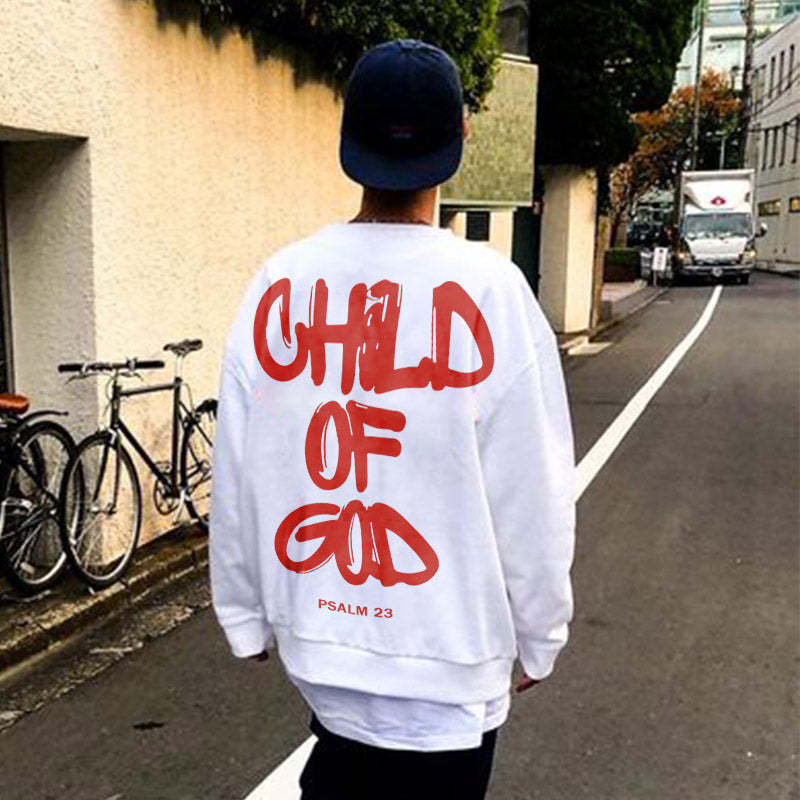 Child Of God Printed Sweatshirt