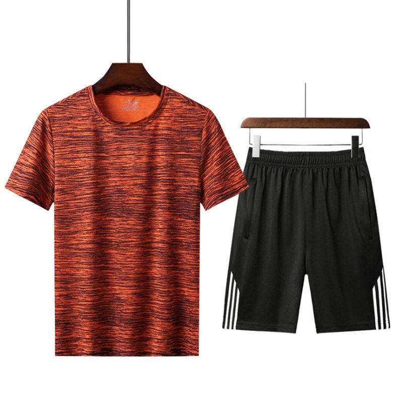 Men's Summer Fitness Running Suit