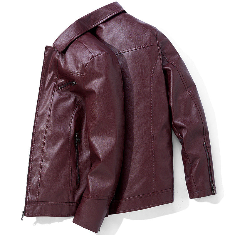 Men's-Thin Washable Leather Jackets