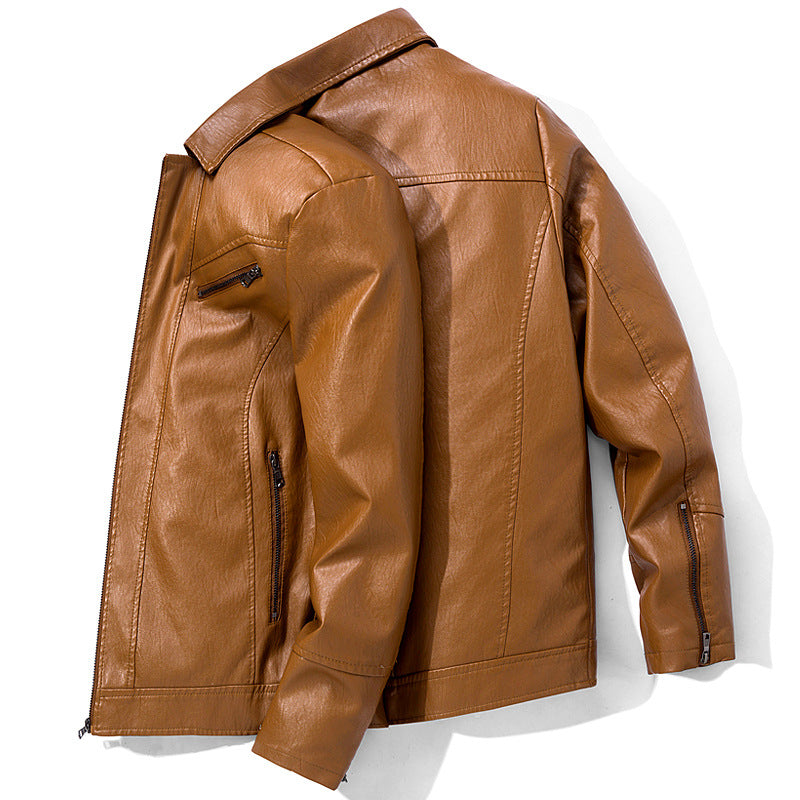 Men's-Thin Washable Leather Jackets