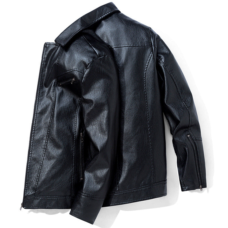 Men's-Thin Washable Leather Jackets