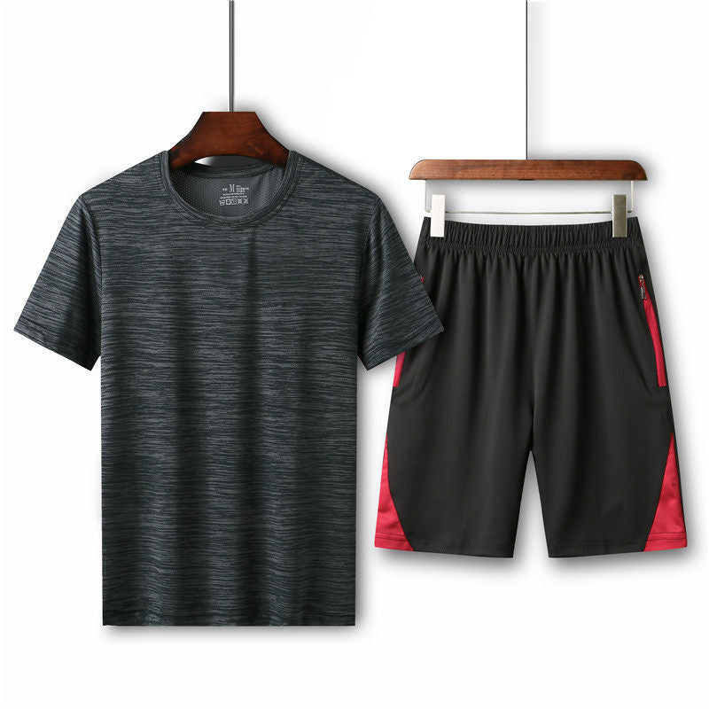 Men's Summer Fitness Running Suit