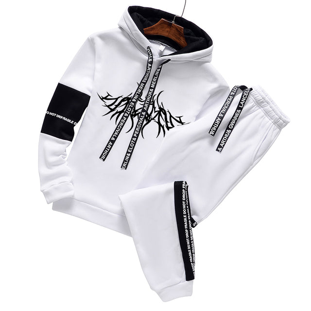 Sweatshirt Set Hoodies And Sweatpants Tracksuits