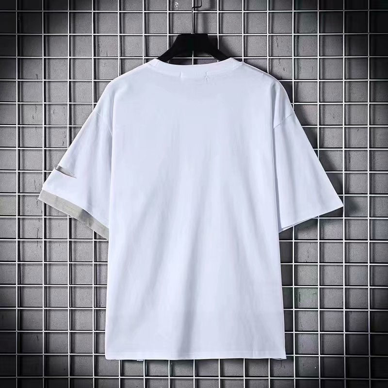 Simple Loose Allmatch Half-sleeve Tshirts