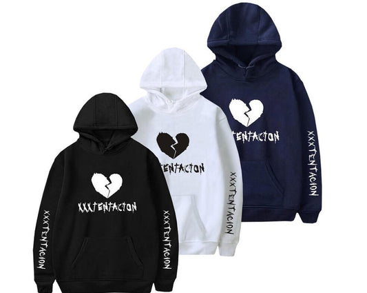 Heartbreak Tribute Hoodie: XXXTentacion Edition