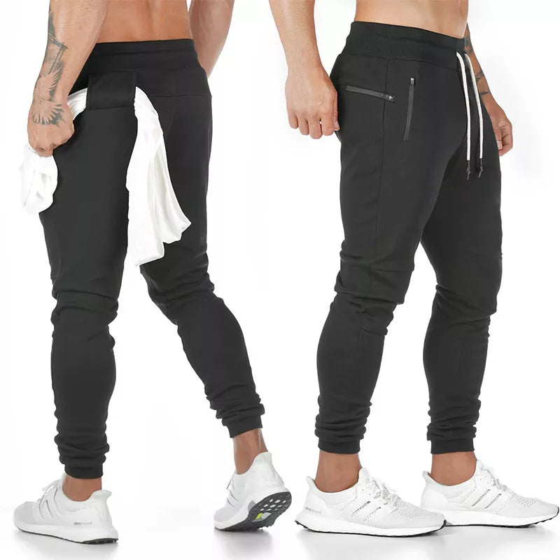 New Cotton Gym Pants Men