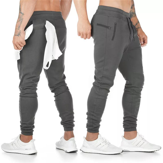 New Cotton Gym Pants Men