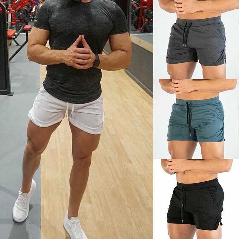 Men Gym Training Workout Shorts