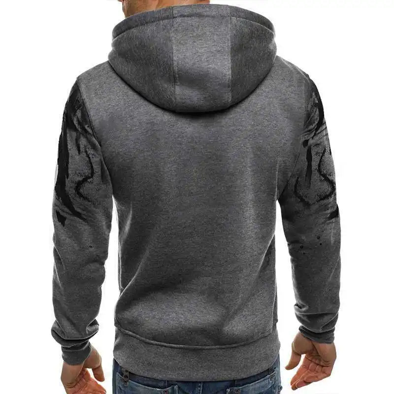 Men's Gradient Sweater Fashion Hoodie