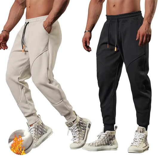 Men's Thick Warm Sweats Thermal Lined Jogger Fleece Pants