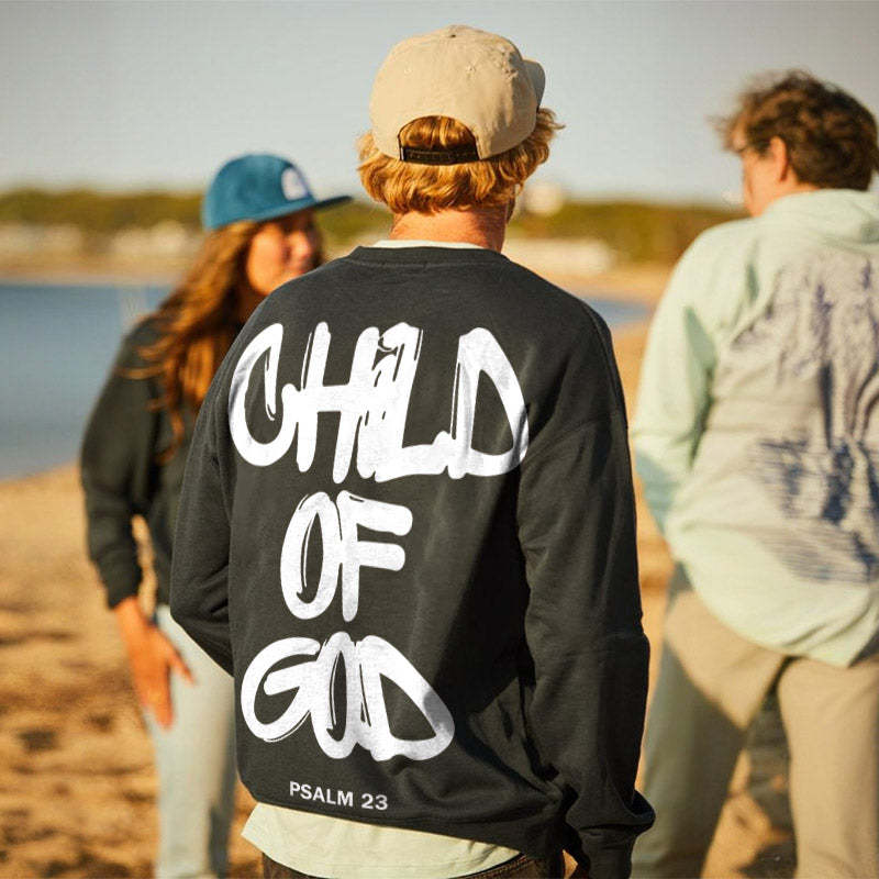 Child Of God Printed Sweatshirt