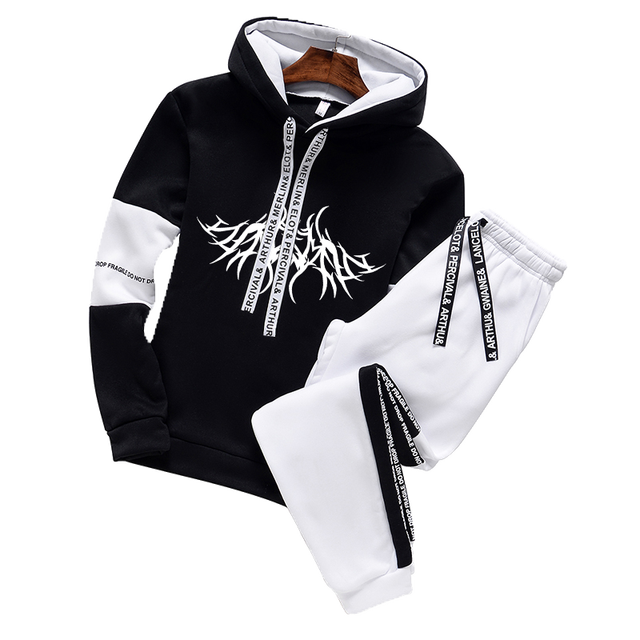 Sweatshirt Set Hoodies And Sweatpants Tracksuits